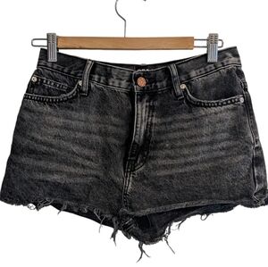 Urban Outfitters Black Denim Shorts